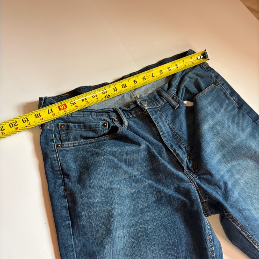 Men‎ Levi’s Classic blue jeans size W36 L32 98% cotton - Picture 3 of 7